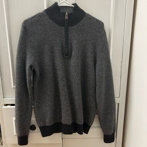 Cashmere Quarter Zip